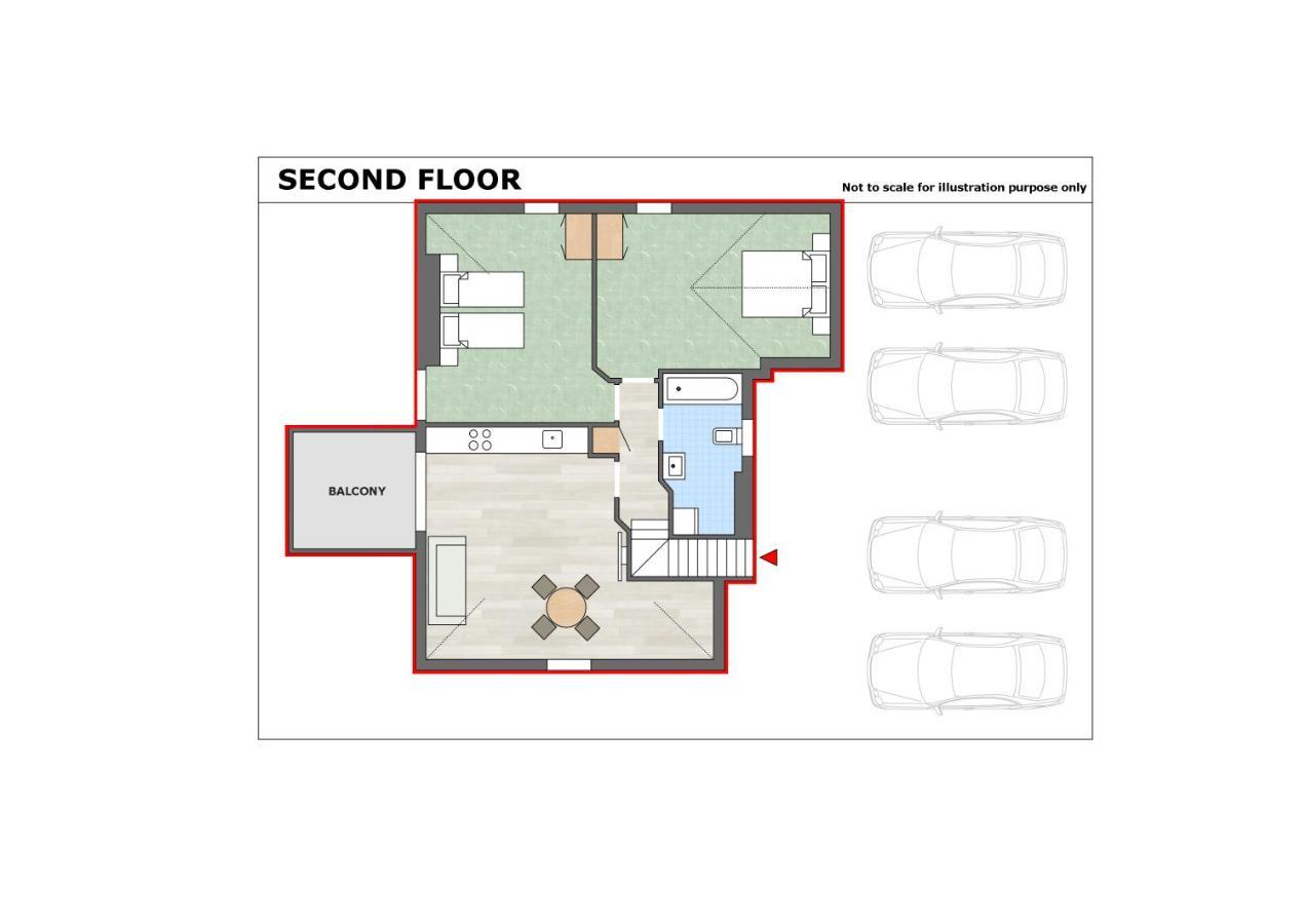 Flat 5 - Star London Vivian Lane 2-Bed Residence The Hyde Eksteriør billede